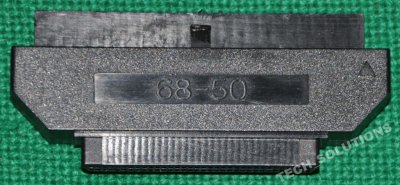 PRZEJŚCIÓWKA SCSI 68-PIN - SCSI 50-PIN FV GW
