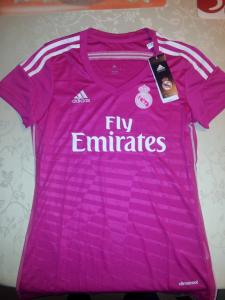 Koszulka Real Madryt 2014/15 różowa rozmiar S