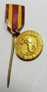 Miniatura medalu za Warszawę 1939-45 wyk.Panasiuk