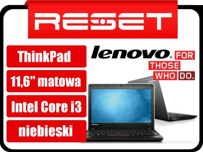 Lenovo Thinkpad E130 11,6 i3 4GB 500GB Win 7 BLUE