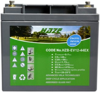 Akumulator HAZE HZB-EV12-44EX 12V 56AH AGM Śląsk