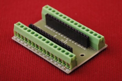 Adapter skręcane złącza Arduino Nano zmontowane