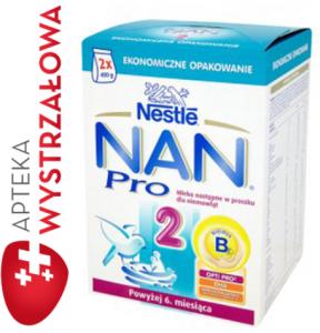 Nestle Nan Pro 2 Mleko powyżej 6 miesiąca 800 g