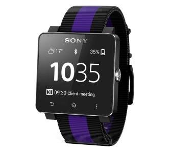 Sony Smart Watch 2 Sw2 Czarno Fioletowy Nowy 6533453947 Oficjalne Archiwum Allegro