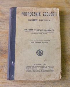 Nusbaum-Hilarowicz PODRĘCZNIK ZOOLOGII 1916 r.