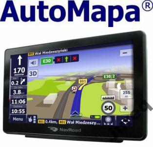NOWOŚĆ GPS NavRoad AURO S6 800MHz AutoMapa EU 6.16
