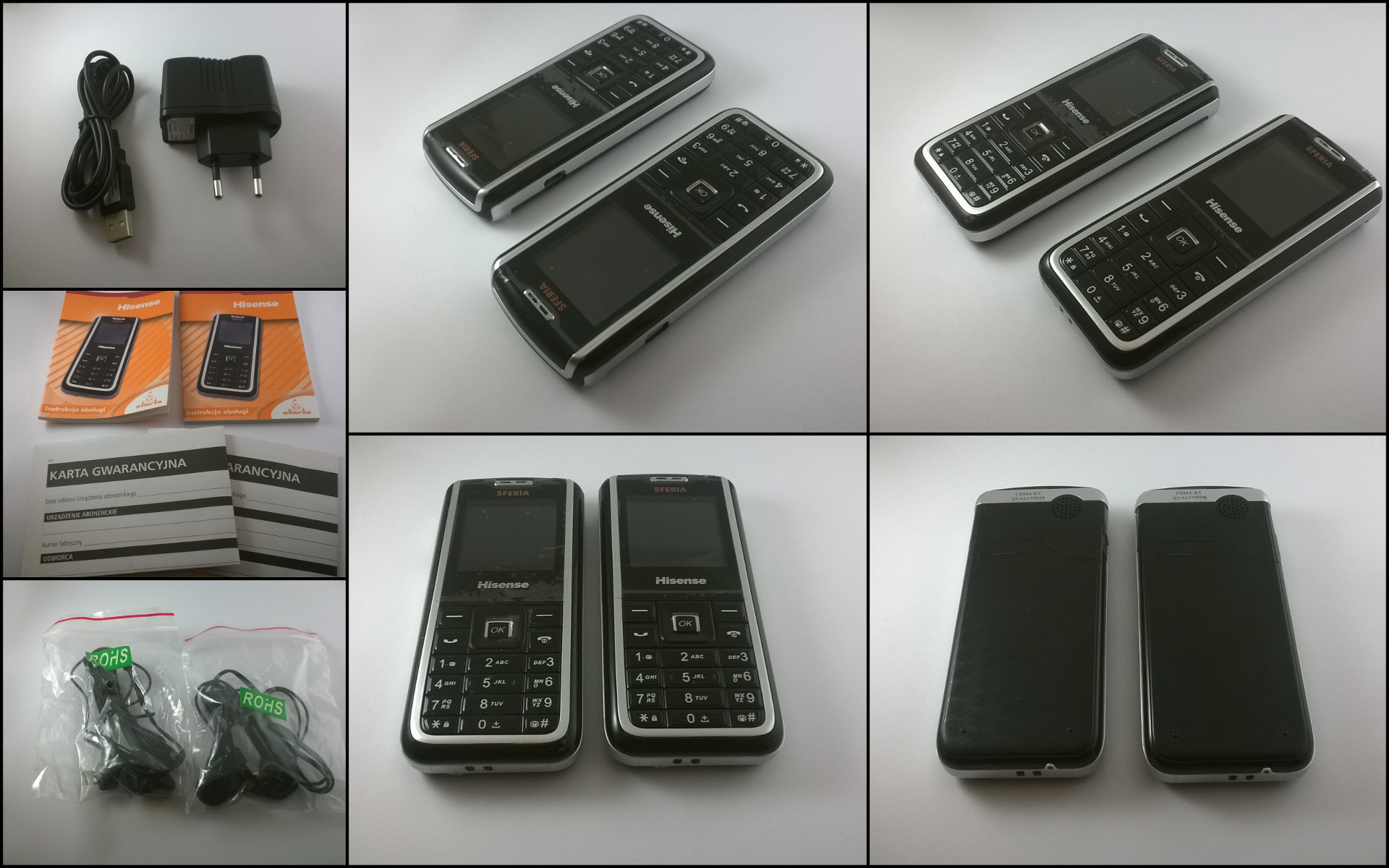 HISENSE HS-C127 Sferia - 3 telefony w jednej cenie - 7054176103 - oficjalne  archiwum Allegro