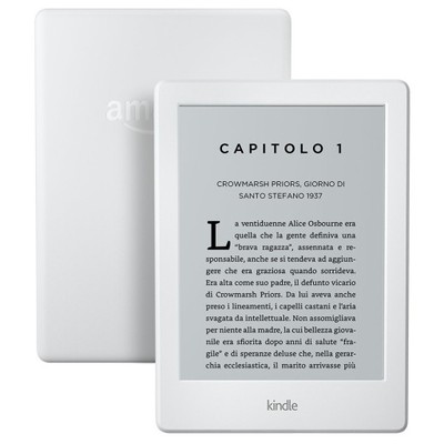 Kindle 8 Touch z reklamami (biały)
