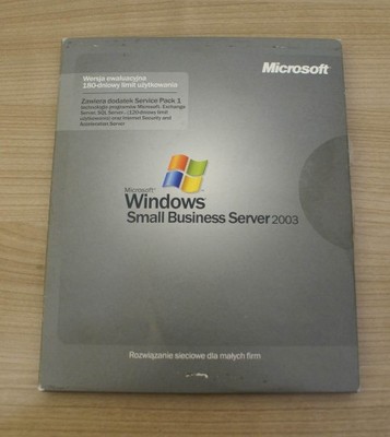 WINDOWS SMALL BUSINESS SERVER 2003 180-DNIOWY