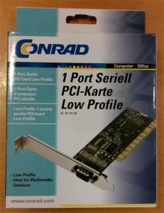 Karta PCI Low Profile 1 port Seriell
