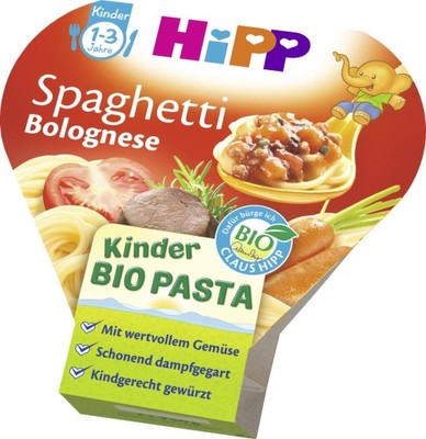 m-din Hipp Bio Spaghetti Bolognese z Wołowiną 12m