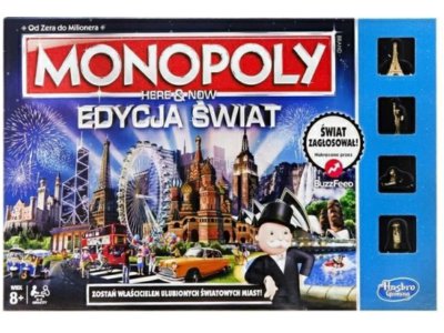 Monopoly Edycja Świat HASBRO B2348  Chorzów