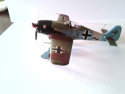 gotowe modele samolotów fw-190, pzl-7a,mig-15 - 6664559518 - oficjalne  archiwum Allegro