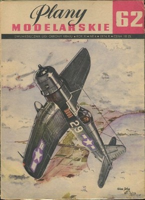 Plany Modelarskie 62 Chance-Vought Corsair E7A