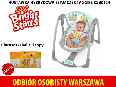 Bright Starts HUSTAWKA HYBRYDOWA ŚLIMACZEK  60124