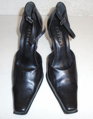 Czółenka RYŁKO ESTIMA 36,5 buty szpilki czarne