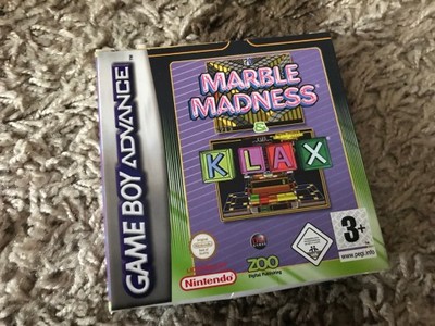 Marble Madness and Klax Okazja ! Game Boy Advance