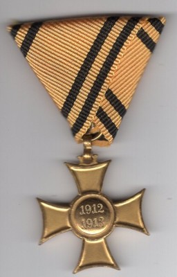 OG025 Austria Krzyż za Mobilizację 1912 - 1913