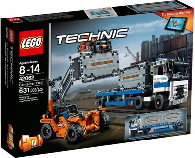LEGO TECHNIC 42062 Plac Przeładunkowy   RZESZÓW