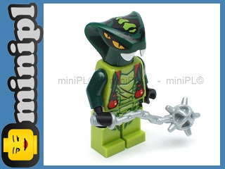 Lego Ninjago - Spitta + broń NOWY