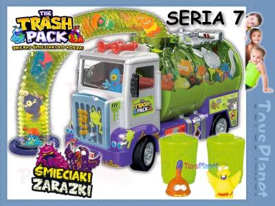 Trash Pack SZAMBIARKA ŚMIECIAKI S7 Pojazd COBI New