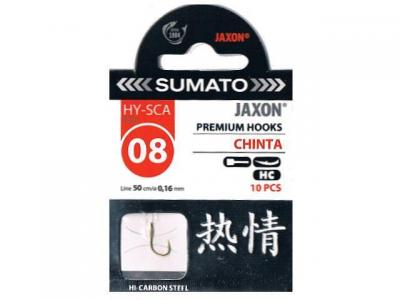 HACZYKI Jaxon SUMATO HY-SCA 08 Z PRZYPONEM 0,16 mm