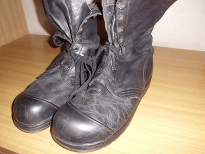 porządne wojskowe buty duńskie 44,robocze - 6643285123 - oficjalne archiwum  Allegro