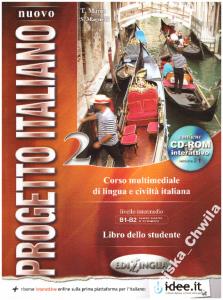 Nuovo Progetto Italiano 2 B1-B2 podręcznik+CD NOWY