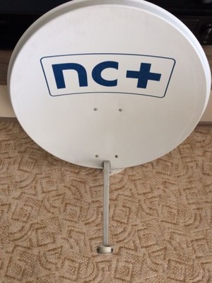 NC+ antena 80cm monoblock TWIN LNB Hotbird Astra