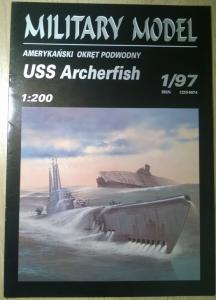 USS Archerfish Military Model 1/97