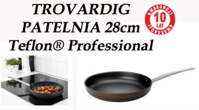 IKEA TROVARDIG Patelnia 28cm Teflon Profe PROMOCJA - 5883279845 - oficjalne  archiwum Allegro