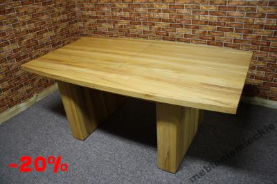 Stół Rozkładany Drewniany Nowy Bukowy 180-227 cm