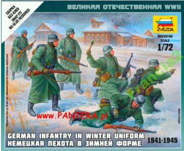 Niemiecka piechota zimowe mundury 1/72 Poznań