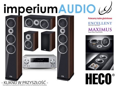 HECO MUSIC STYLE 900 ESPRESSO+ PIONEER VSX-930 5.0