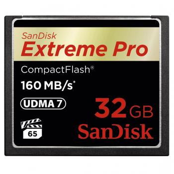 COMPACT FLASH EXTREME PRO 160MB/s 32GB 600X