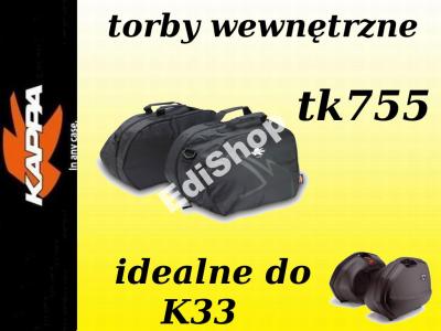 KAPPA TORBY WEWNĘTRZNE K33 boczne Tk755 *o - 3080271499 - oficjalne  archiwum Allegro