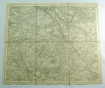 Wąbrzeźno Briesen stara mapa wojskowa 1:100000