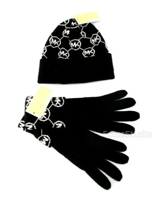 Komplet zimowy czapka rękawiczki MICHAEL KORS