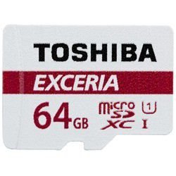 Karta Toshiba microSDHC 64GB CL10 UHS-I EXCERIA