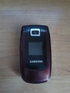 Telefon SAMSUNG SGH-Z230 Bordowy Klapka 1.3mpx