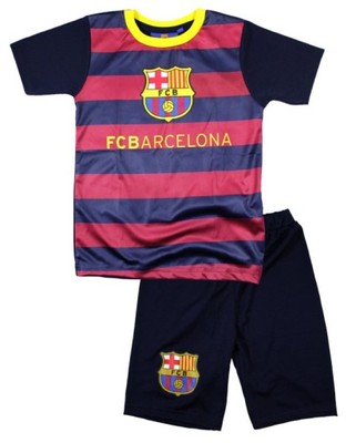 FC Barcelona Komplet Chłopiec Spodenki T-shirt 116