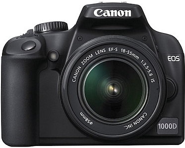 Canon 1000D 10.1MPa 2.5' + EFS 18-55mm IS 27.1K