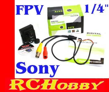 Kamera FPV Sony HD 700TVL 1/4&quot; PAL 3.6mm