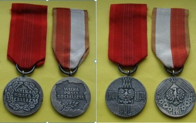 Medal 30 i 40 -Lat PRL