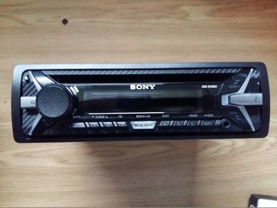 Radio Sony CDX-G1100U używane tylko 4 miesiące - 6806860236 - oficjalne  archiwum Allegro