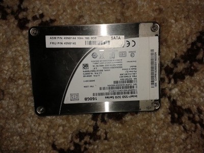 Dysk SSD INTEL 320 SERIES 160GB SATA SATA 3.0 3Gb