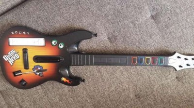 Guitar Hero Gitara Wii + Oryginalny Pad