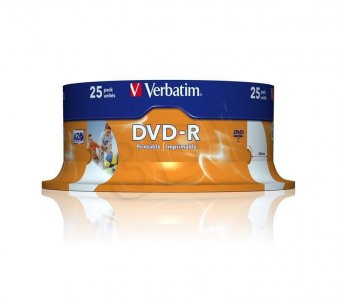 DVD-R Verbatim Azo 4,7GB 16x 25szt. spindle Wide P
