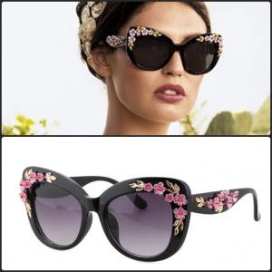 piękne okulary z kwiatami dolce - 5231546693 - oficjalne archiwum Allegro