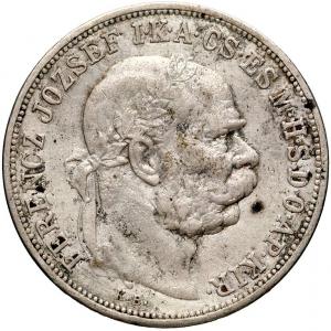 1353. Austria, 5 koron 1909, st.~3/3+